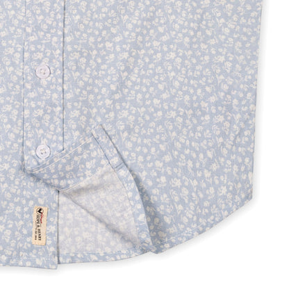 Linen Shirt (Blue Chateau Ditsy)