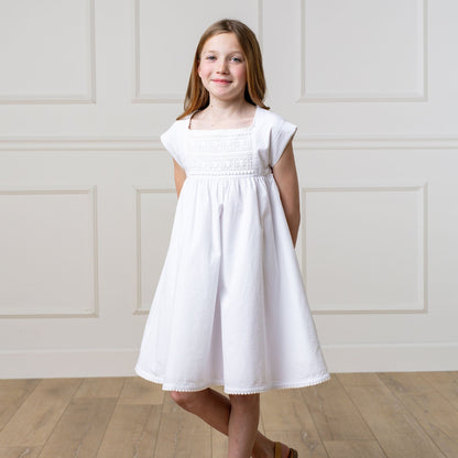 Organic Seersucker Dress