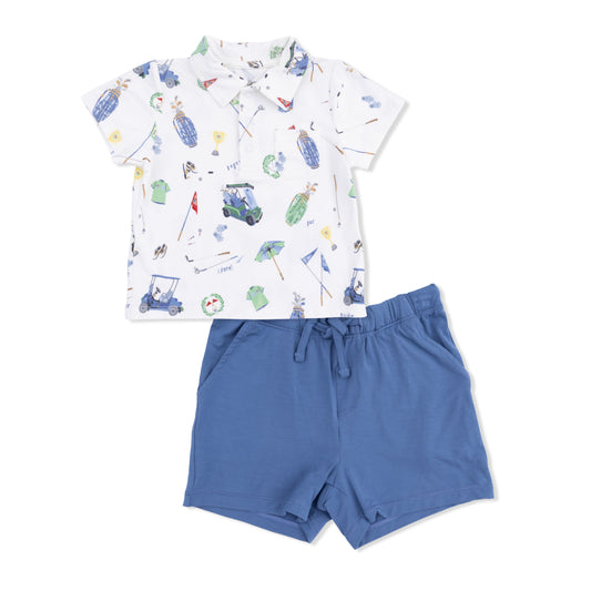 Golf Things Polo & Short Set
