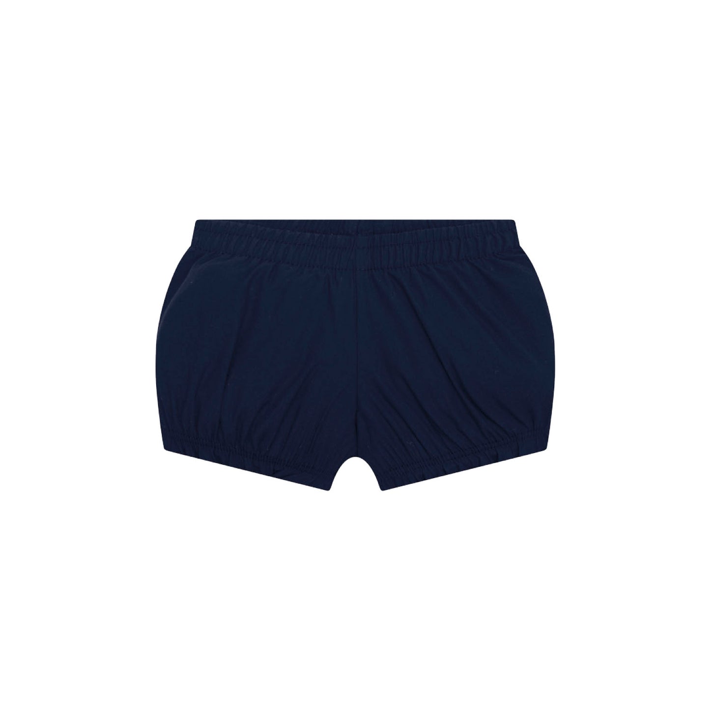 Navy Scallop Bow Bubble Set