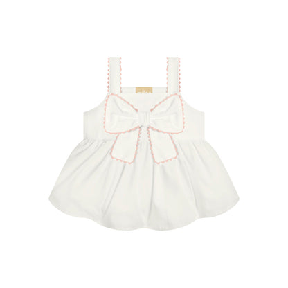 Pink Scallop Bow Bubble Set