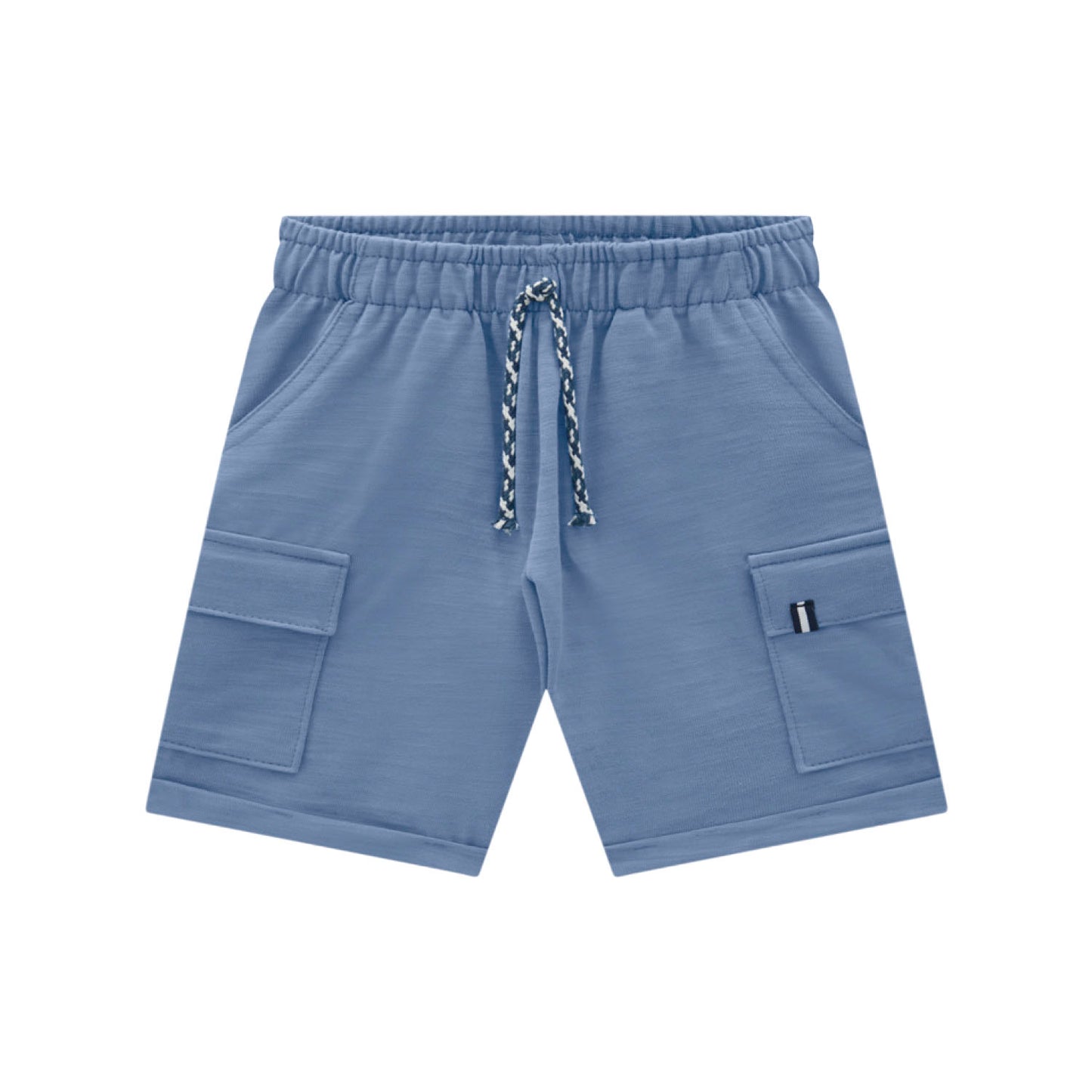 Solemn Blue Cargo Shorts