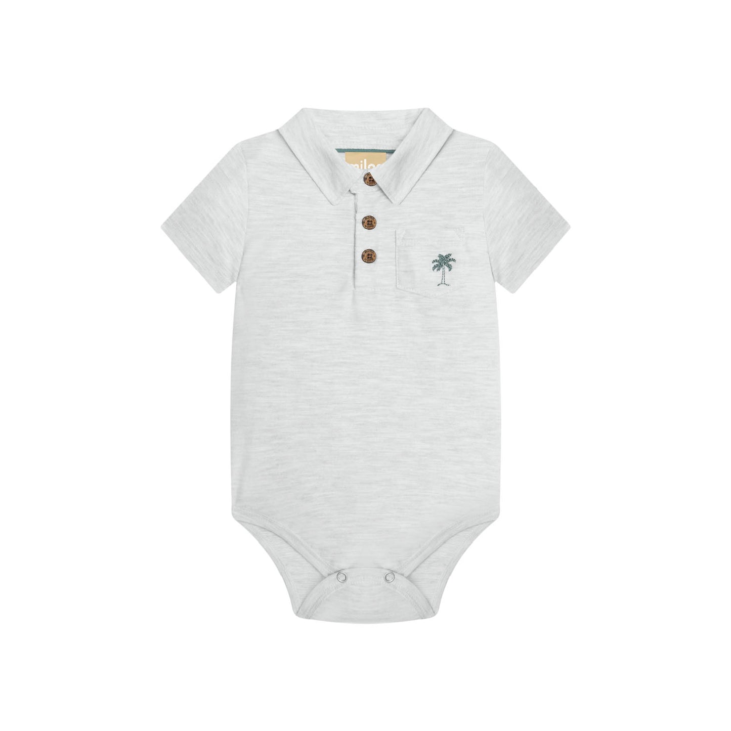 Palm Pocket Polo Bodysuit Set