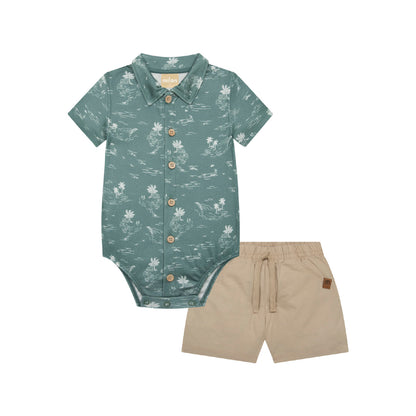 Coastal Village Bodysuit Set