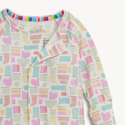 ITTY BITTY KNITTY MODAL FOOTIE