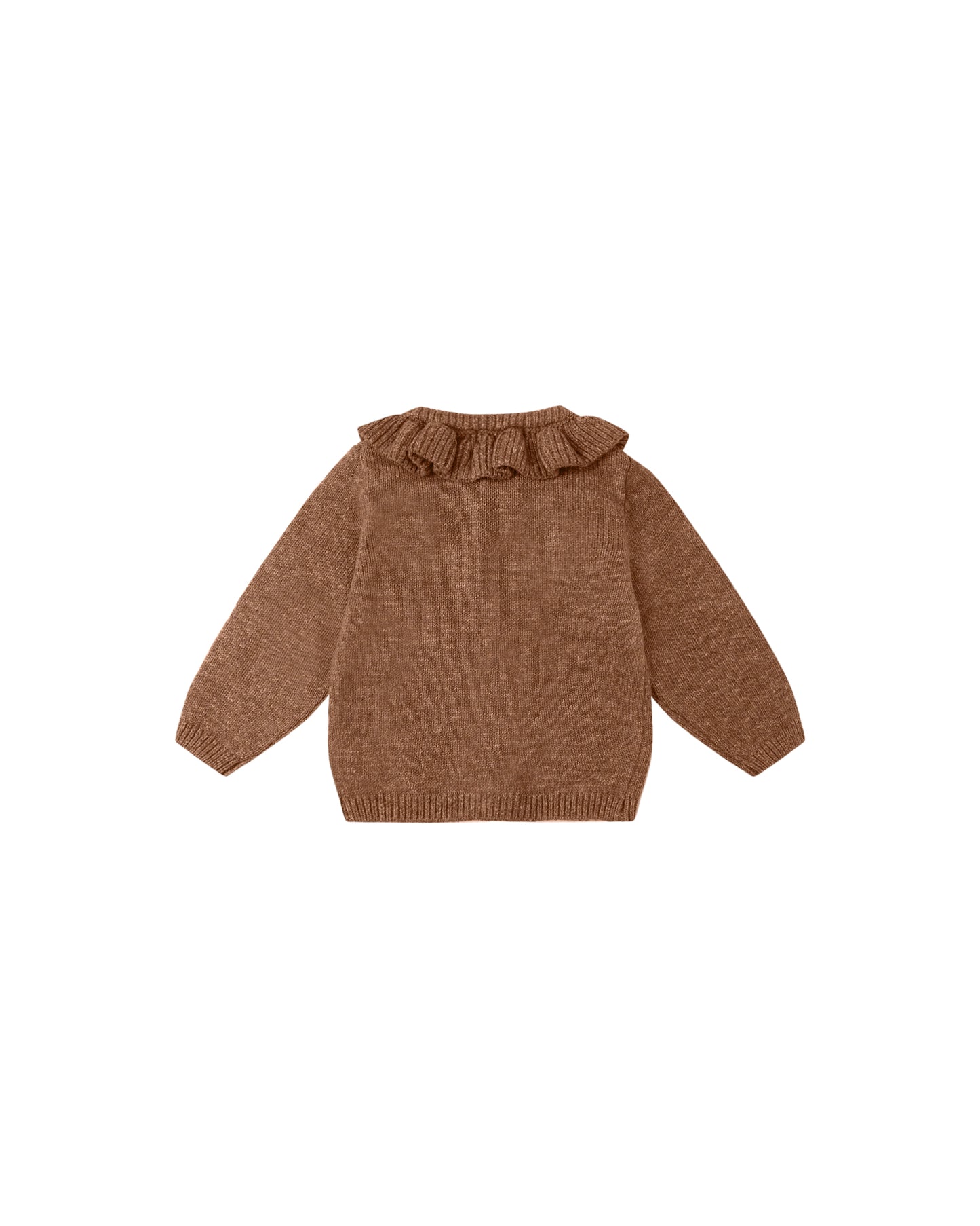 Ruffle Collar Cardigan