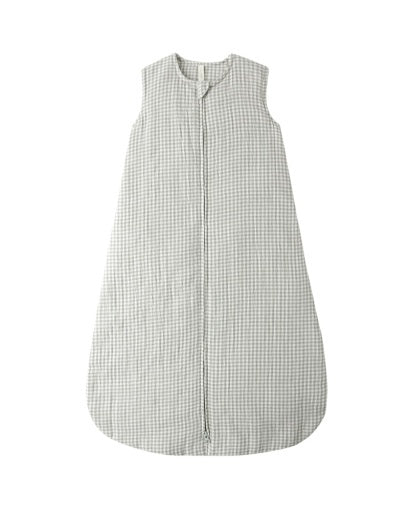 SLEEP BAG SAGE GINGHAM