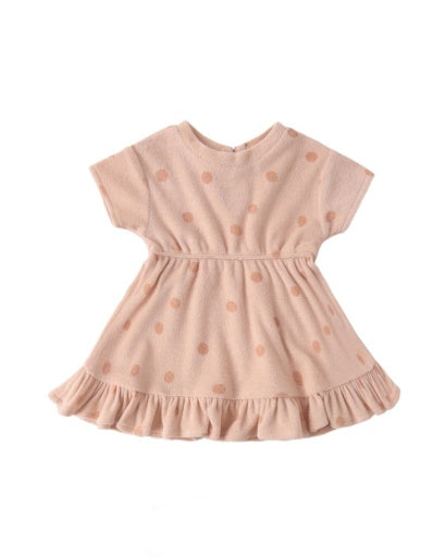 TERRY DRESS POLKA DOT